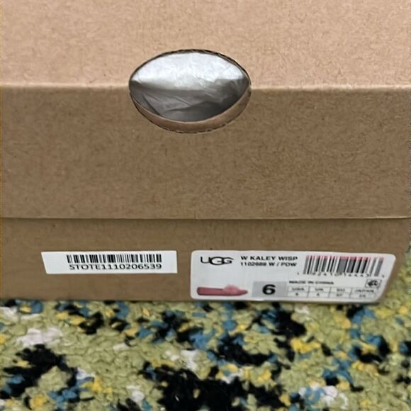 NWT UGG Shearling-Trim Faux Fur Suede Loafers 6 - Picture 13 of 13